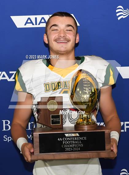 Thumbnail 3 in Canyon del Oro vs. Yuma Catholic (AIA 4A Final - Awards) photogallery.