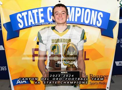 Thumbnail 3 in Canyon del Oro vs. Yuma Catholic (AIA 4A Final - Awards) photogallery.