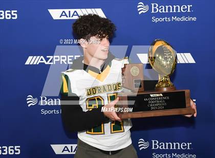 Thumbnail 1 in Canyon del Oro vs. Yuma Catholic (AIA 4A Final - Awards) photogallery.
