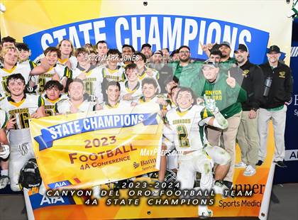 Thumbnail 3 in Canyon del Oro vs. Yuma Catholic (AIA 4A Final - Awards) photogallery.