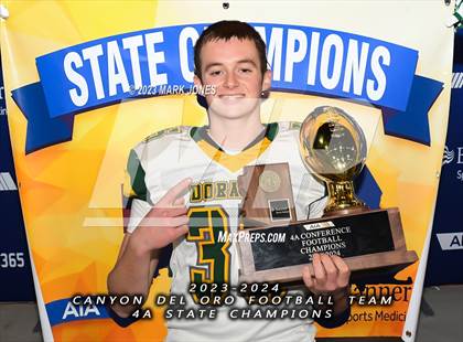 Thumbnail 1 in Canyon del Oro vs. Yuma Catholic (AIA 4A Final - Awards) photogallery.
