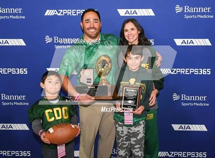 Thumbnail 2 in Canyon del Oro vs. Yuma Catholic (AIA 4A Final - Awards) photogallery.