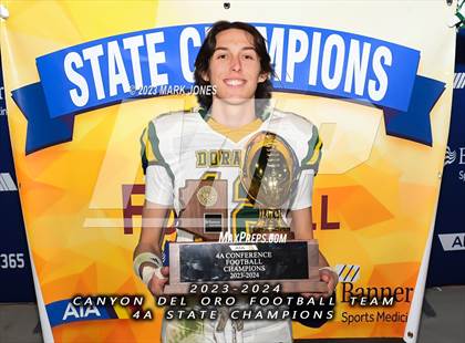 Thumbnail 3 in Canyon del Oro vs. Yuma Catholic (AIA 4A Final - Awards) photogallery.