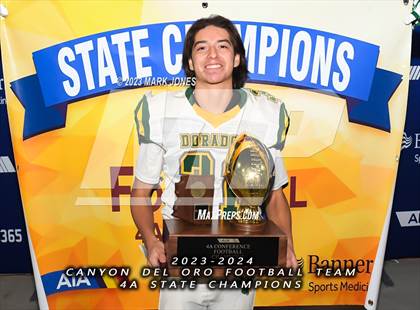 Thumbnail 2 in Canyon del Oro vs. Yuma Catholic (AIA 4A Final - Awards) photogallery.