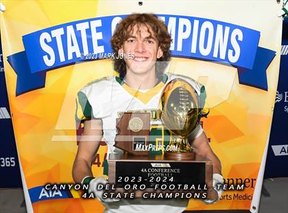Thumbnail 3 in Canyon del Oro vs. Yuma Catholic (AIA 4A Final - Awards) photogallery.