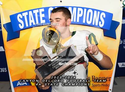 Thumbnail 3 in Canyon del Oro vs. Yuma Catholic (AIA 4A Final - Awards) photogallery.