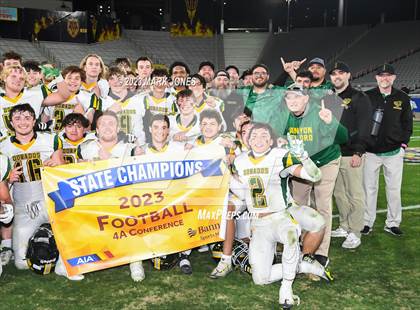 Thumbnail 2 in Canyon del Oro vs. Yuma Catholic (AIA 4A Final - Awards) photogallery.