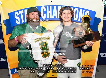 Thumbnail 1 in Canyon del Oro vs. Yuma Catholic (AIA 4A Final - Awards) photogallery.