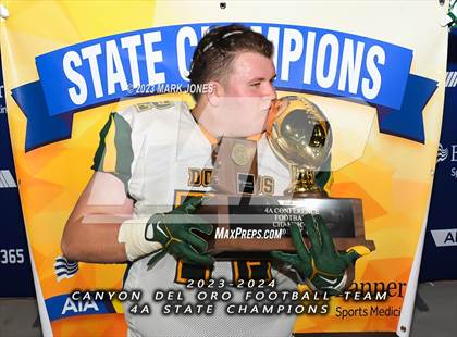 Thumbnail 1 in Canyon del Oro vs. Yuma Catholic (AIA 4A Final - Awards) photogallery.