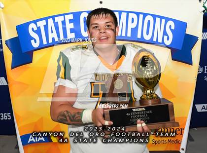 Thumbnail 2 in Canyon del Oro vs. Yuma Catholic (AIA 4A Final - Awards) photogallery.