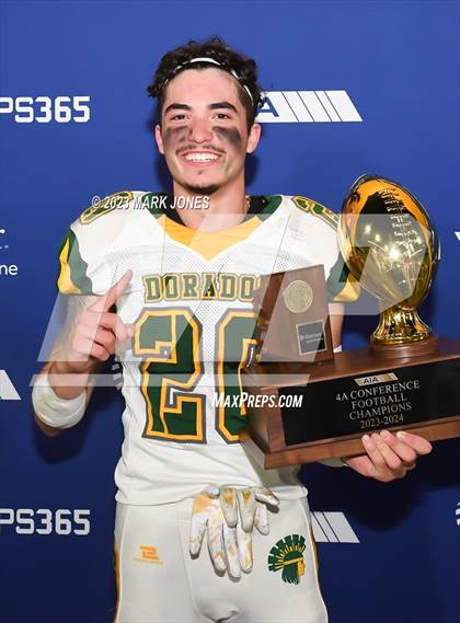 Thumbnail 3 in Canyon del Oro vs. Yuma Catholic (AIA 4A Final - Awards) photogallery.