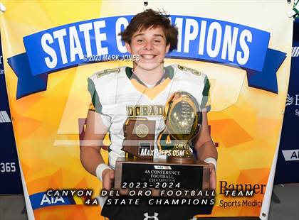 Thumbnail 2 in Canyon del Oro vs. Yuma Catholic (AIA 4A Final - Awards) photogallery.