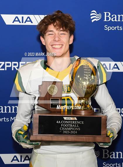 Thumbnail 3 in Canyon del Oro vs. Yuma Catholic (AIA 4A Final - Awards) photogallery.
