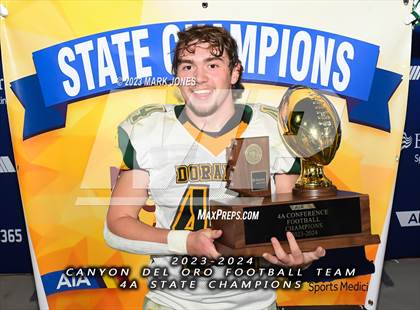Thumbnail 3 in Canyon del Oro vs. Yuma Catholic (AIA 4A Final - Awards) photogallery.