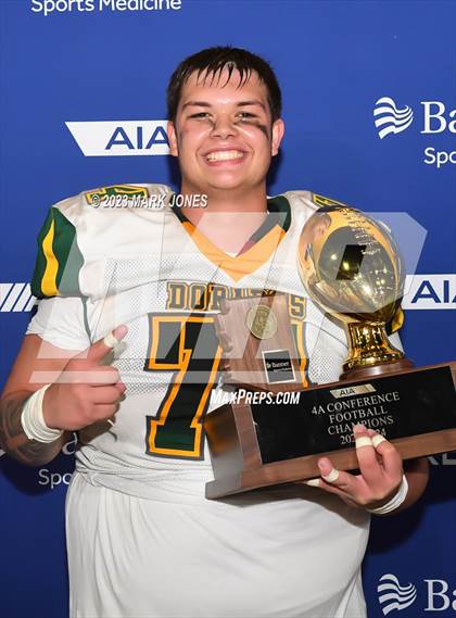 Thumbnail 3 in Canyon del Oro vs. Yuma Catholic (AIA 4A Final - Awards) photogallery.