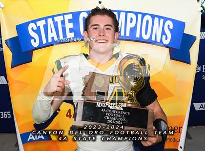 Thumbnail 1 in Canyon del Oro vs. Yuma Catholic (AIA 4A Final - Awards) photogallery.