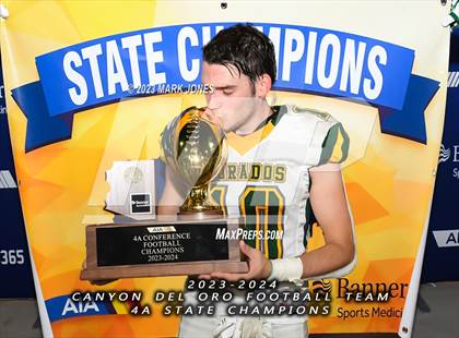 Thumbnail 1 in Canyon del Oro vs. Yuma Catholic (AIA 4A Final - Awards) photogallery.