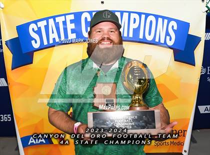 Thumbnail 1 in Canyon del Oro vs. Yuma Catholic (AIA 4A Final - Awards) photogallery.