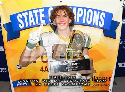 Thumbnail 1 in Canyon del Oro vs. Yuma Catholic (AIA 4A Final - Awards) photogallery.