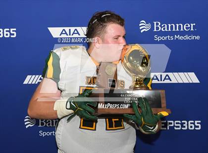 Thumbnail 3 in Canyon del Oro vs. Yuma Catholic (AIA 4A Final - Awards) photogallery.
