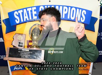 Thumbnail 1 in Canyon del Oro vs. Yuma Catholic (AIA 4A Final - Awards) photogallery.