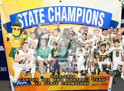 Thumbnail 3 in Canyon del Oro vs. Yuma Catholic (AIA 4A Final - Awards) photogallery.