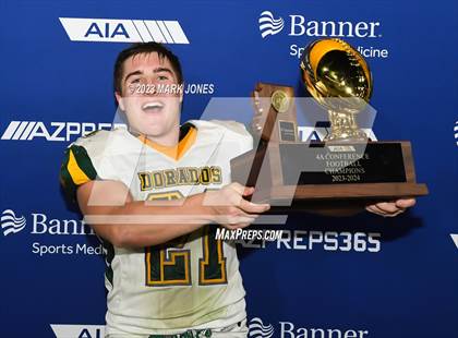 Thumbnail 3 in Canyon del Oro vs. Yuma Catholic (AIA 4A Final - Awards) photogallery.