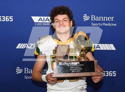 Thumbnail 1 in Canyon del Oro vs. Yuma Catholic (AIA 4A Final - Awards) photogallery.