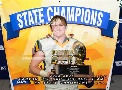 Thumbnail 3 in Canyon del Oro vs. Yuma Catholic (AIA 4A Final - Awards) photogallery.