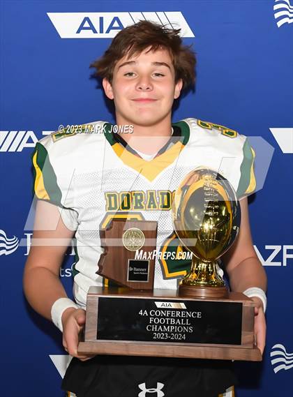Thumbnail 2 in Canyon del Oro vs. Yuma Catholic (AIA 4A Final - Awards) photogallery.