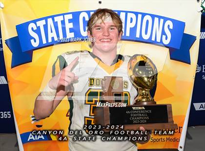 Thumbnail 2 in Canyon del Oro vs. Yuma Catholic (AIA 4A Final - Awards) photogallery.