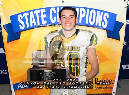 Thumbnail 3 in Canyon del Oro vs. Yuma Catholic (AIA 4A Final - Awards) photogallery.