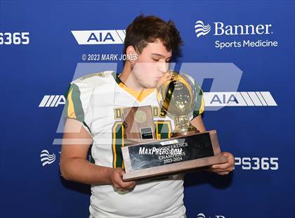Thumbnail 3 in Canyon del Oro vs. Yuma Catholic (AIA 4A Final - Awards) photogallery.