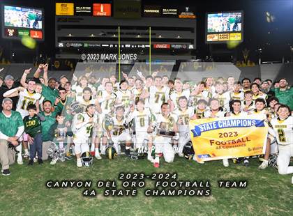 Thumbnail 2 in Canyon del Oro vs. Yuma Catholic (AIA 4A Final - Awards) photogallery.