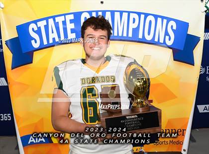 Thumbnail 2 in Canyon del Oro vs. Yuma Catholic (AIA 4A Final - Awards) photogallery.