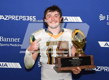 Thumbnail 3 in Canyon del Oro vs. Yuma Catholic (AIA 4A Final - Awards) photogallery.