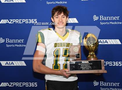 Thumbnail 1 in Canyon del Oro vs. Yuma Catholic (AIA 4A Final - Awards) photogallery.