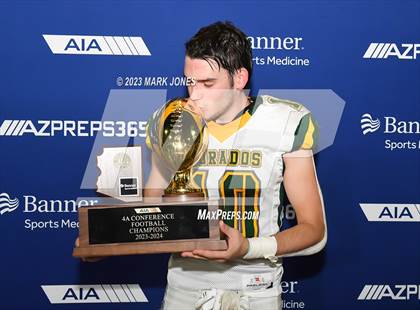 Thumbnail 3 in Canyon del Oro vs. Yuma Catholic (AIA 4A Final - Awards) photogallery.