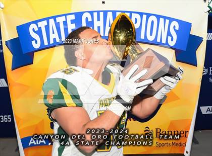 Thumbnail 3 in Canyon del Oro vs. Yuma Catholic (AIA 4A Final - Awards) photogallery.