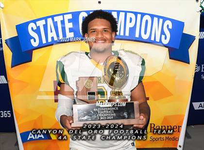 Thumbnail 2 in Canyon del Oro vs. Yuma Catholic (AIA 4A Final - Awards) photogallery.