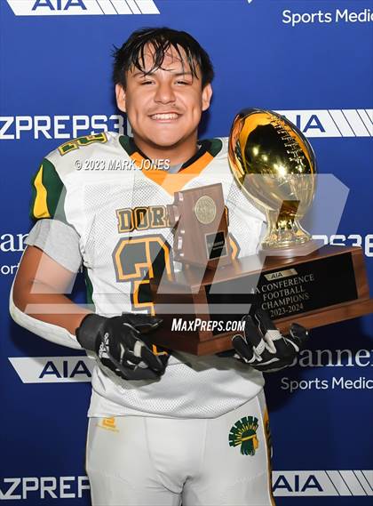 Thumbnail 2 in Canyon del Oro vs. Yuma Catholic (AIA 4A Final - Awards) photogallery.