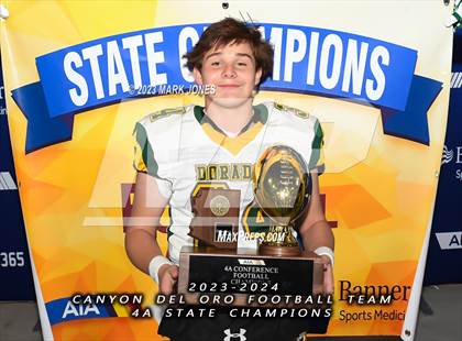 Thumbnail 3 in Canyon del Oro vs. Yuma Catholic (AIA 4A Final - Awards) photogallery.