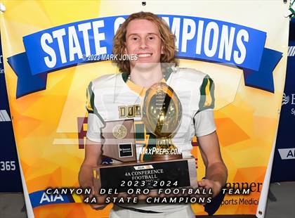 Thumbnail 3 in Canyon del Oro vs. Yuma Catholic (AIA 4A Final - Awards) photogallery.