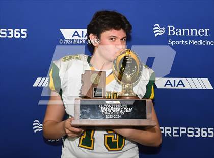 Thumbnail 1 in Canyon del Oro vs. Yuma Catholic (AIA 4A Final - Awards) photogallery.