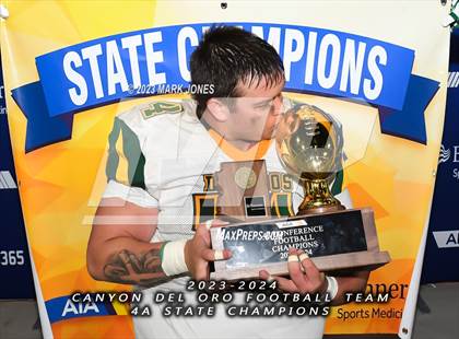 Thumbnail 3 in Canyon del Oro vs. Yuma Catholic (AIA 4A Final - Awards) photogallery.