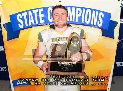 Thumbnail 2 in Canyon del Oro vs. Yuma Catholic (AIA 4A Final - Awards) photogallery.