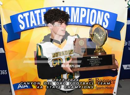Thumbnail 2 in Canyon del Oro vs. Yuma Catholic (AIA 4A Final - Awards) photogallery.