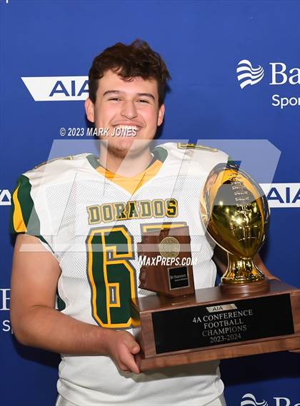 Thumbnail 1 in Canyon del Oro vs. Yuma Catholic (AIA 4A Final - Awards) photogallery.
