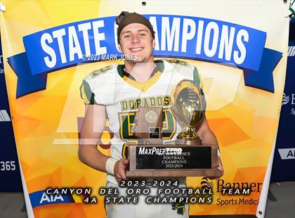 Thumbnail 2 in Canyon del Oro vs. Yuma Catholic (AIA 4A Final - Awards) photogallery.