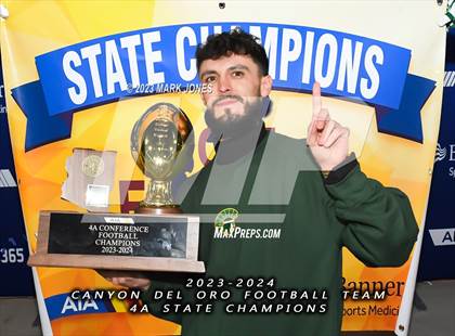 Thumbnail 2 in Canyon del Oro vs. Yuma Catholic (AIA 4A Final - Awards) photogallery.